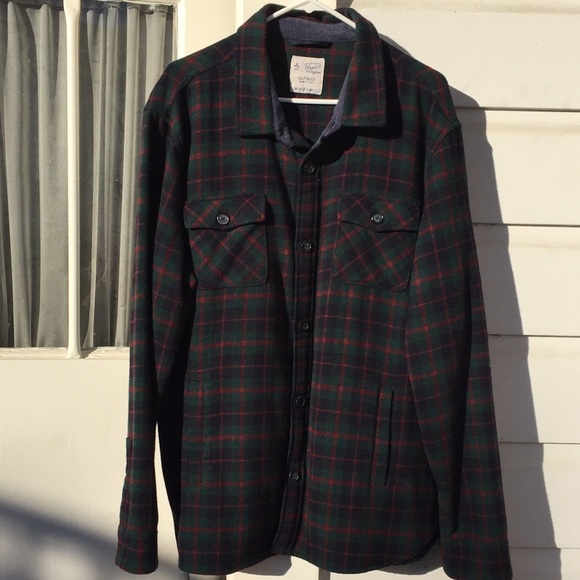 Super Attractive Plaid Shirt-Jacket Men's size XXL - Picture 4 of 13